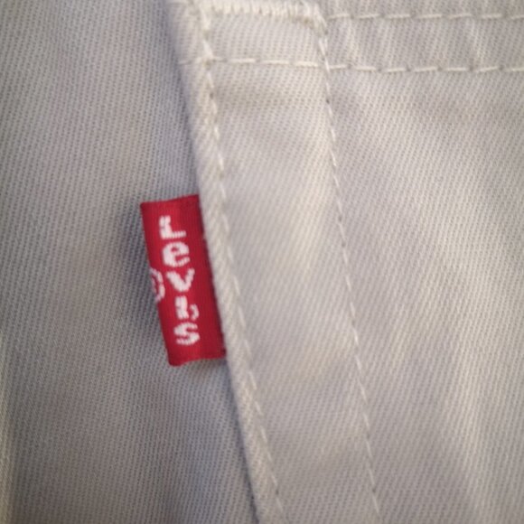 Levi's Men's Straight Jeans - Light Gray - Picture 6 of 14